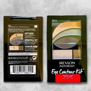 Revlon Photoready Eye Contour Kit Eyeshadow Palette 501 Metropolitan W 2.8g NWT